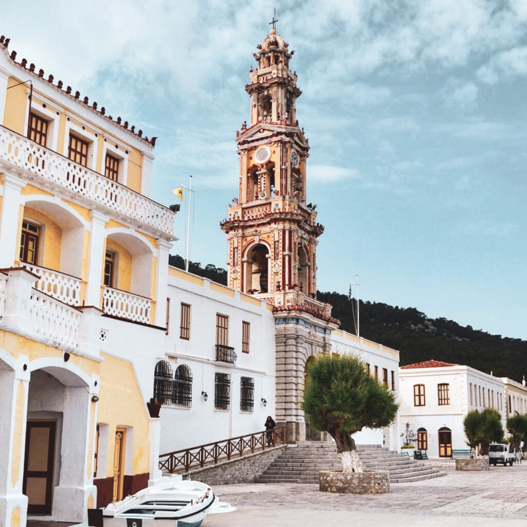 Insights Greece - Holy Monastery of Taxiarchis Michael Panormitis in Symi