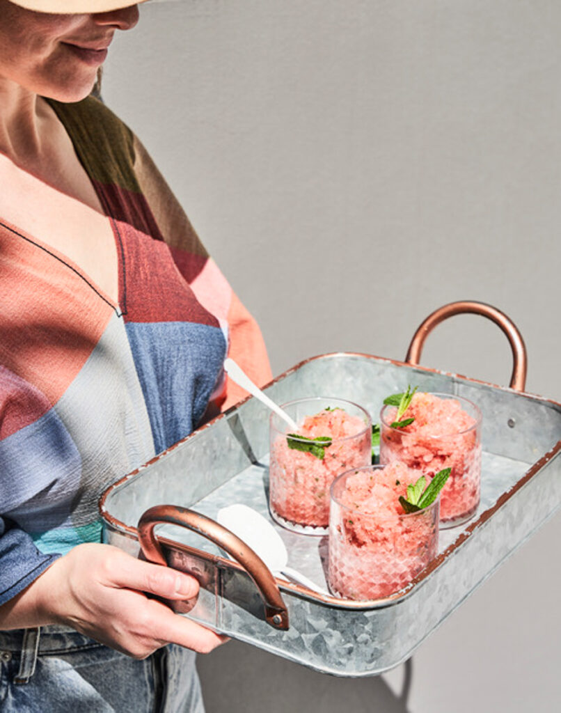 Insights Greece - Ouzo, Watermelon and Mint Granita Recipe 