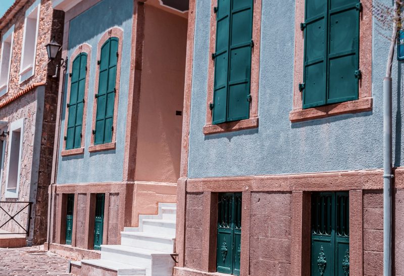 Visiting Molyvos in Mitylini